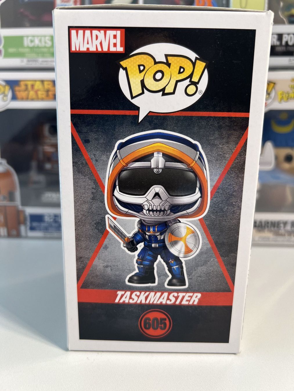 Funko Statuette: Funko POP! Marvel Black Widow Taskmaster avec Bouclier – Nuovo e nell'imballaggio originale da Le Mouret venduto da perfectbijou 1