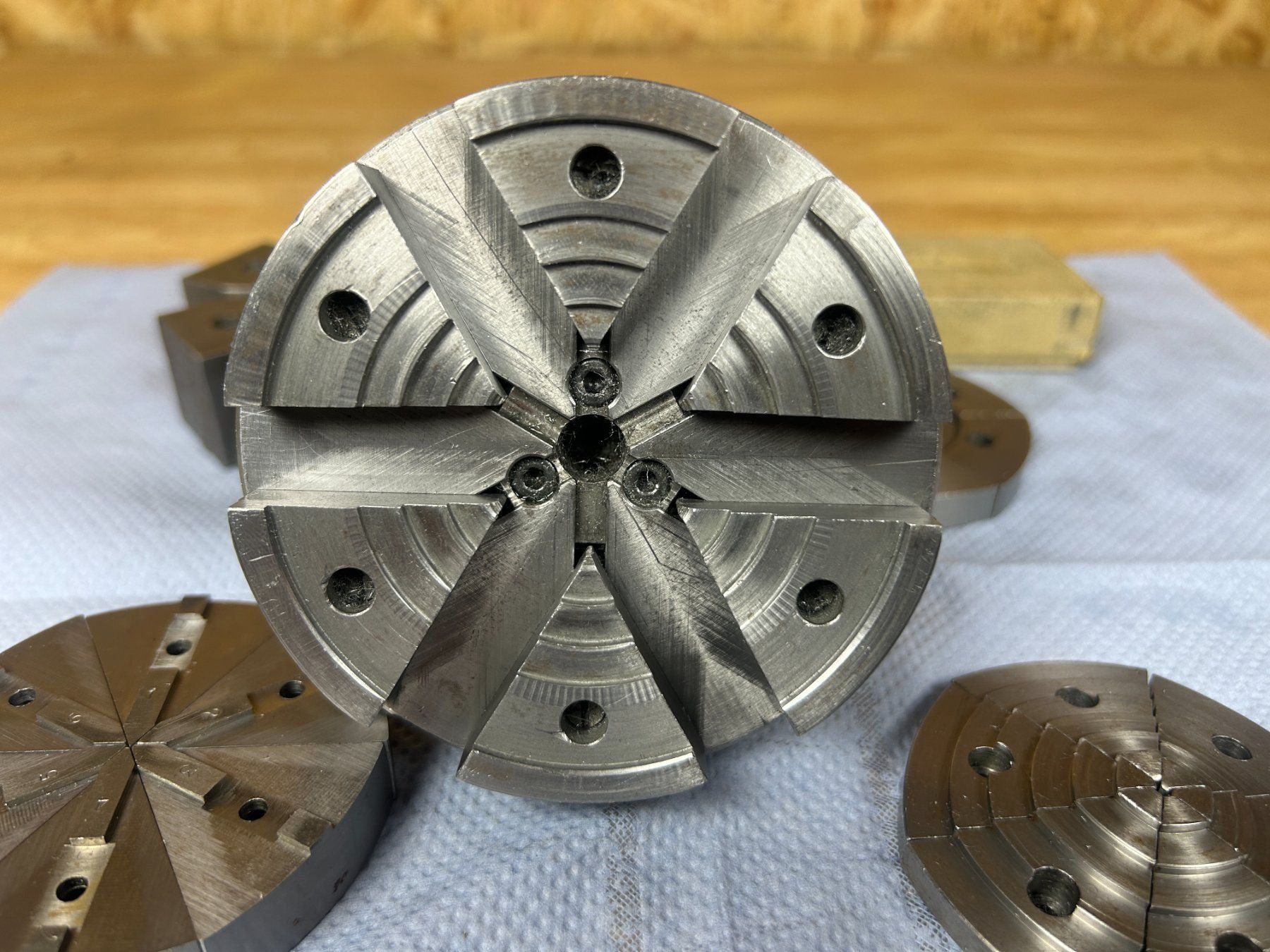 Alle Werkzeuge: Schaublin 6-Backen Futter Sechsbackenfutter W20 – Gebraucht aus St. Silvester von dan_c8f9 8