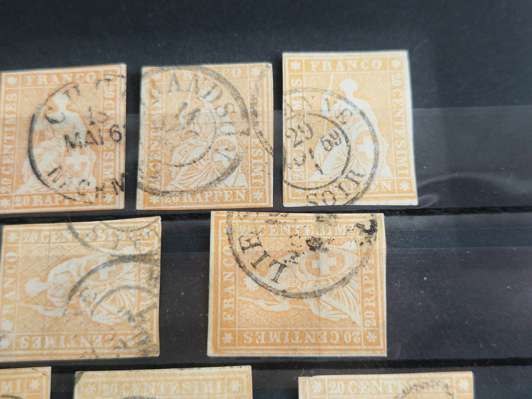 Tutti i francobolli: Ansammlung Strubel, D oder G, ab 1.- – Usato da Burgdorf venduto da Glossy01 4
