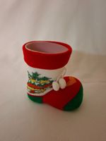 Weihnachtsstrumpf Stiefel Samichlaus Deko Motiv Glocken