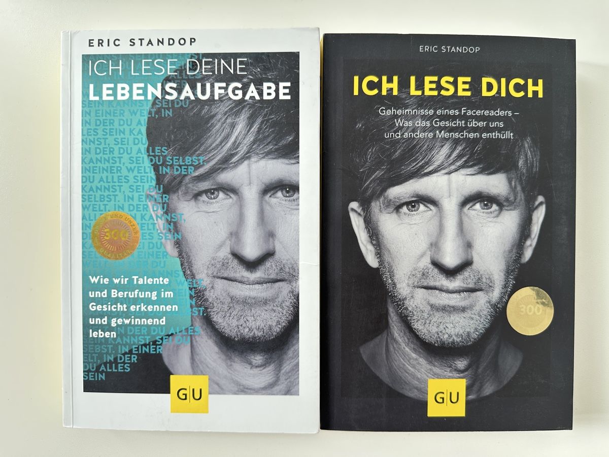 Bücher: Eric Standop – 2 Bücher Set Gesichtslesen – Gebraucht aus Winden von LenaLailani