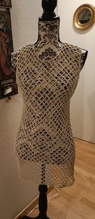 Vintage Calvin klein Netzkleid