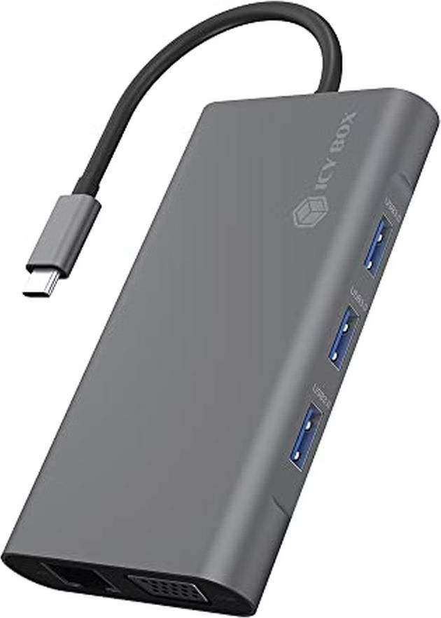 Docking station: 3 Stück / Icy Box, USB Type-C Dock – Usato da Therwil venduto da Banks2009