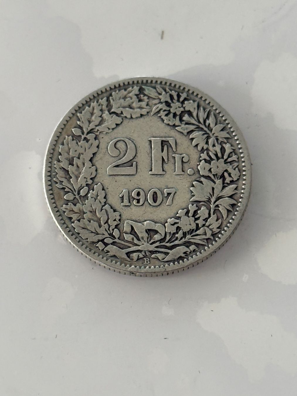 Tutti le monete: 2 Franken 1907  Rar – Usato da Wallisellen venduto da SWISS_SILVER1