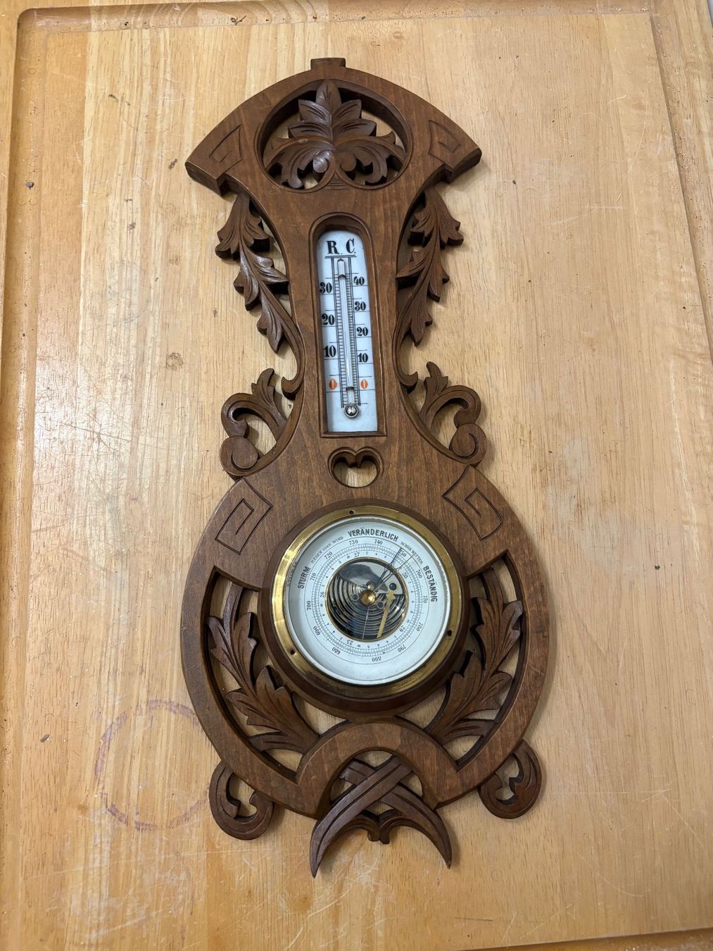Altro per la casa: Antikes Thermometer Barometer Jugendstil – Nuovo (secondo la descrizione) da Frick venduto da Rukki 2