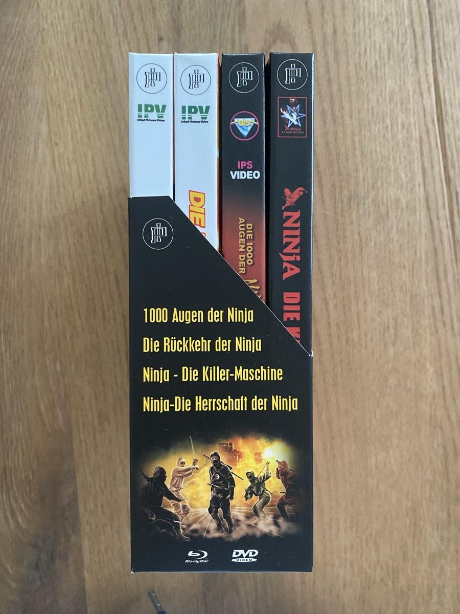 Tutti i DVDs: Ninja Box Set 4 Mediabooks im Schuber – Nuovo (secondo la descrizione) da Möhlin venduto da Devilspunchbowl 3