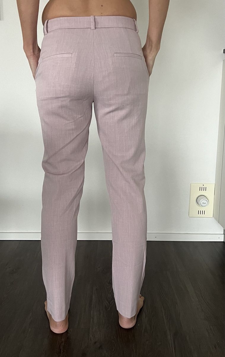 H&M Pantaloni: Elegante Stoffhose rosa - 36 – Usato da Leissigen venduto da tahari 1