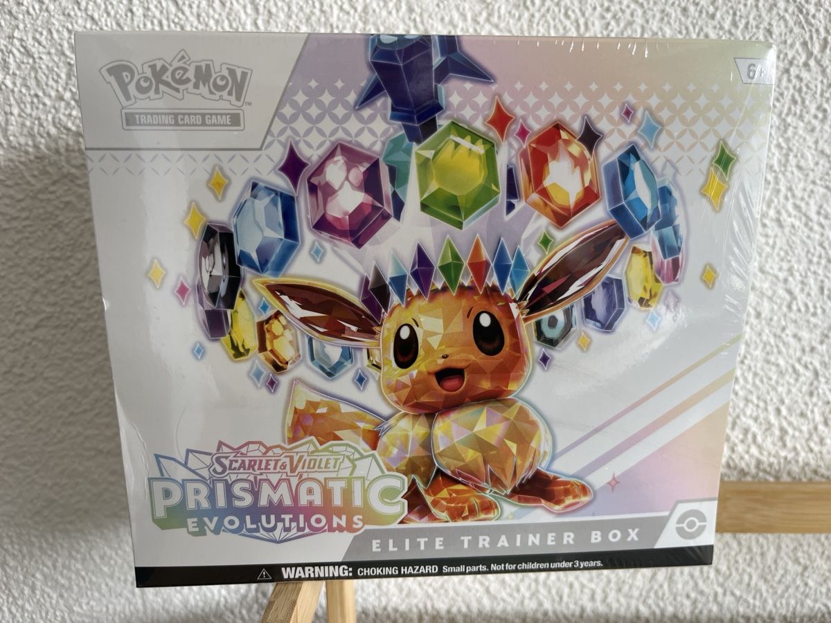 Pokémon Carte collezionabili: Pokémon Prismatic Evolutions Elite Trainer Box Eevee etb – Nuovo (secondo la descrizione) da Au ZH venduto da curio.concept
