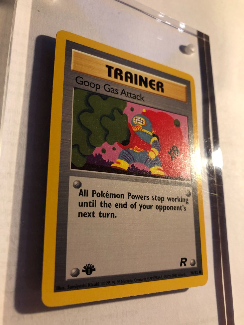 Carte collezionabili: Goop Gas Attack 1st Team Rocket - MINT - ab 1.- – Usato da Giubiasco venduto da dan_pr8b 1