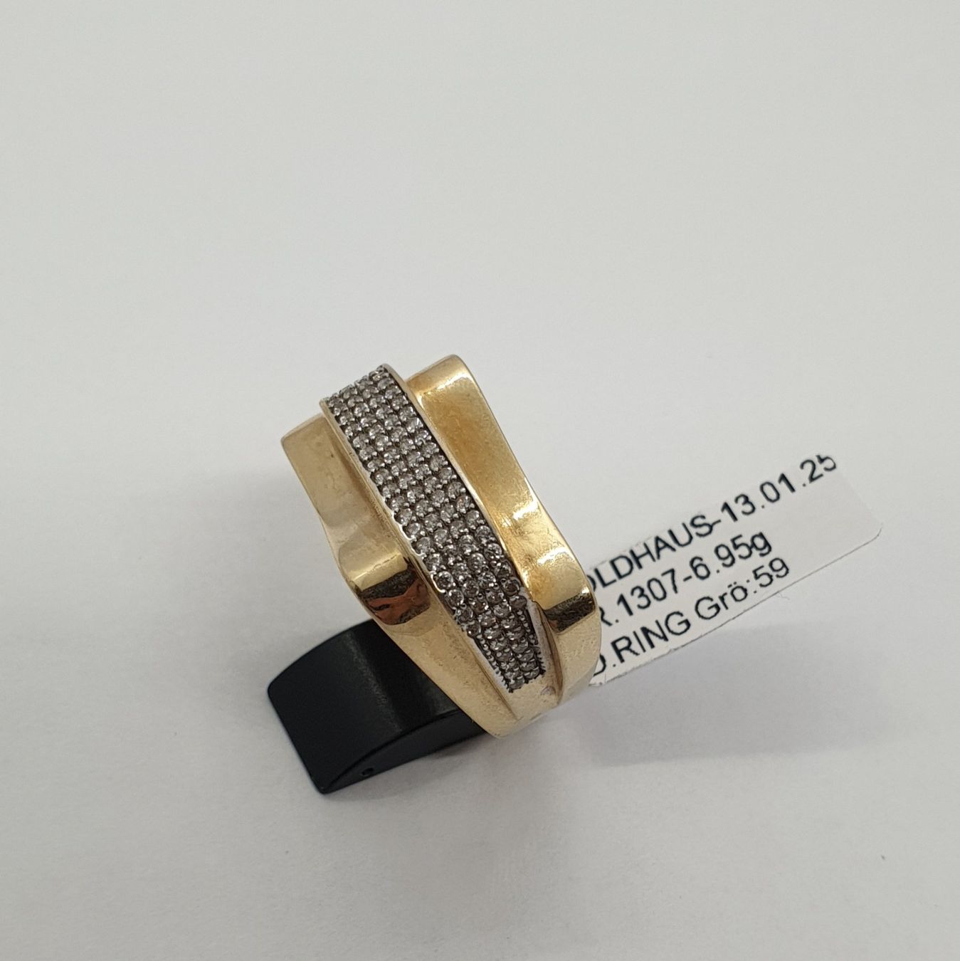 Anelli: Echt 14K Gold Ring – Usato da Luzern venduto da Luzern-Goldhaus 2