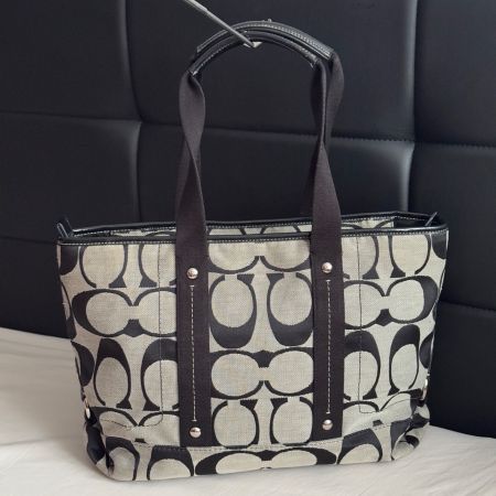 Coach Tote Bag CC Canvas