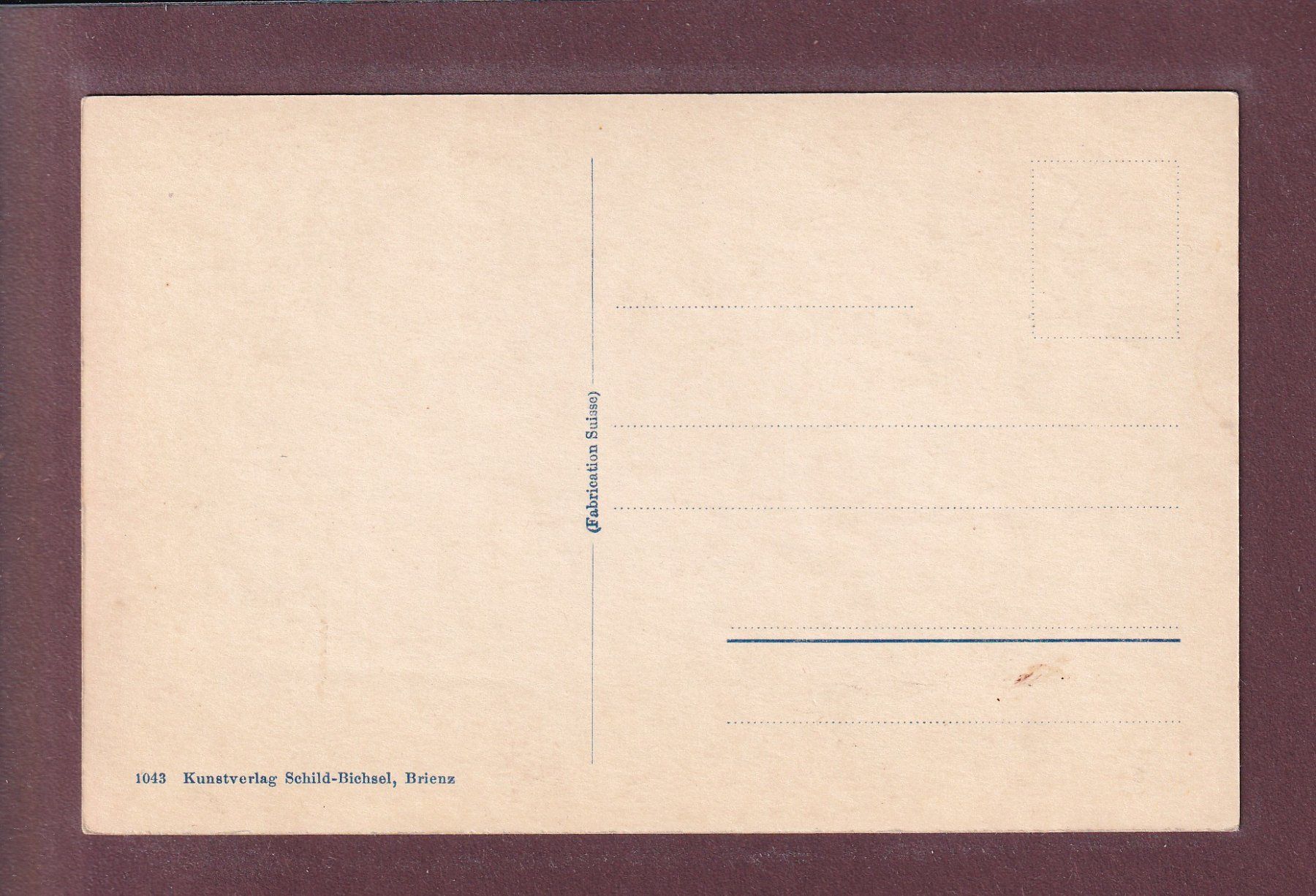 Cartoline postali: STECHELBERG - Breithorn – Usato da Pully venduto da nicecards 1
