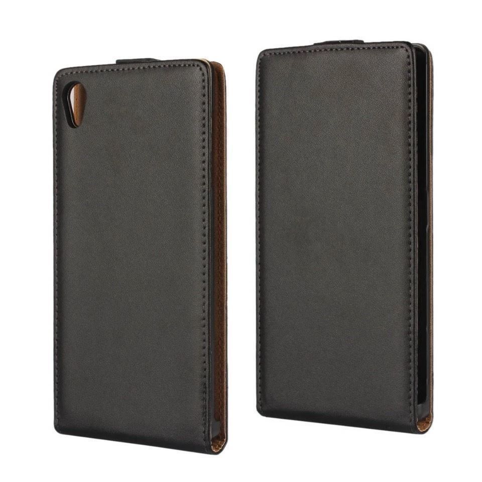 Sony Telefoni cellulari / Smartphones: Xperia Z5 Compact Vertikal Leder Case – Nuovo e nell'imballaggio originale da Zürich venduto da Case-247 1
