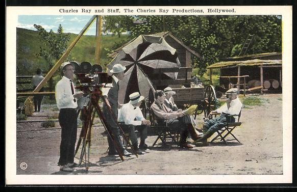 Cartoline postali: Charles Ray and Staff, The Charles Ray P – Usato da Berlin venduto da bartko-reher