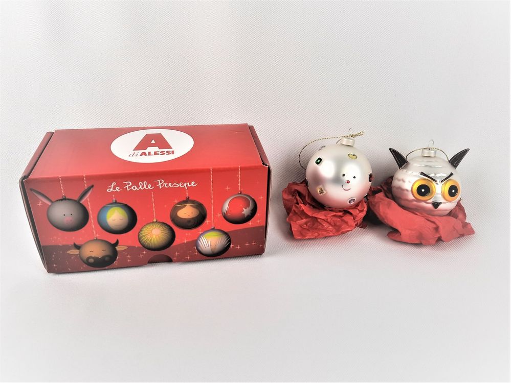 A DI ALESSI Weihnachtskugeln 2er Set Kaufen auf Ricardo