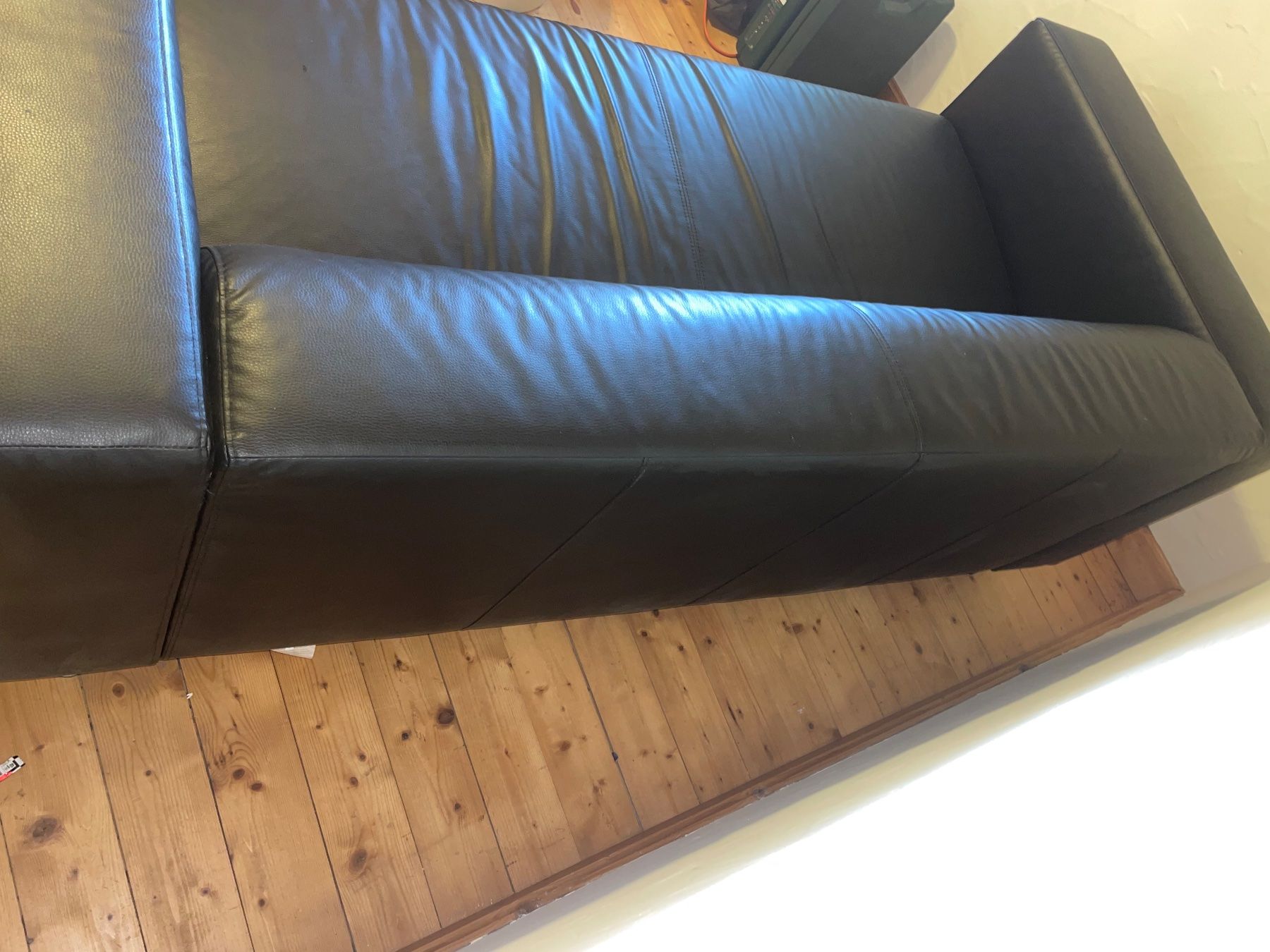 Ikea Divani: Elegantes Kunst Ledersofa – Usato da Zofingen venduto da ste_cpq6 1