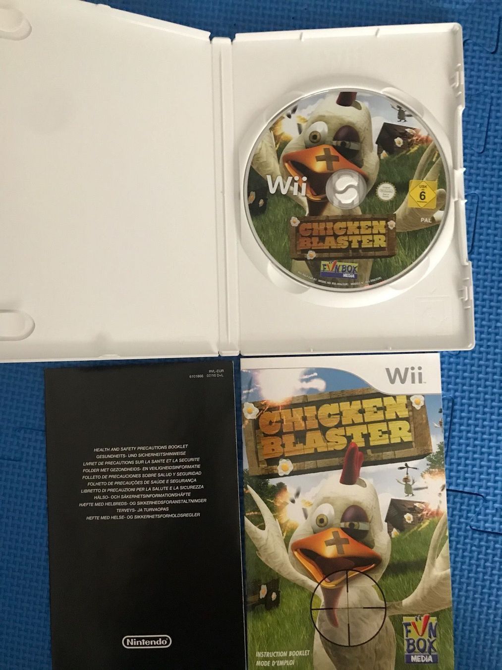 Nintendo Giochi: Chicken Blaster Nintendo Wii – Usato da Gossau SG venduto da schlitzerdemon 1