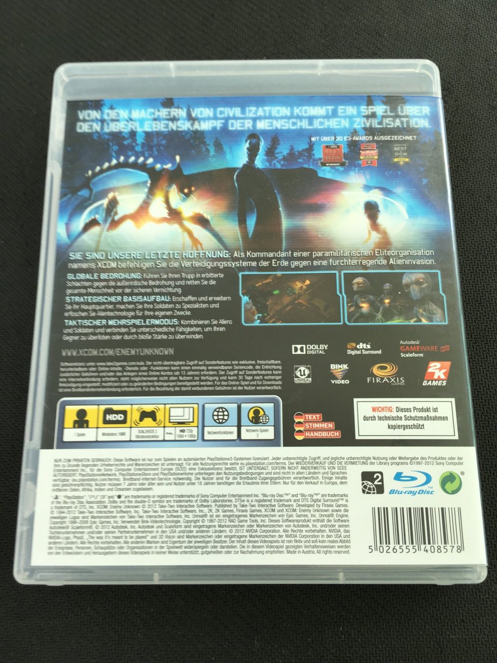 Sony Giochi: XCOM Enemy Unknown - PS3 / Playstation 3 – Usato da St.Gallen venduto da sjosjo 1