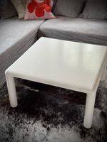 White wooden coffee table