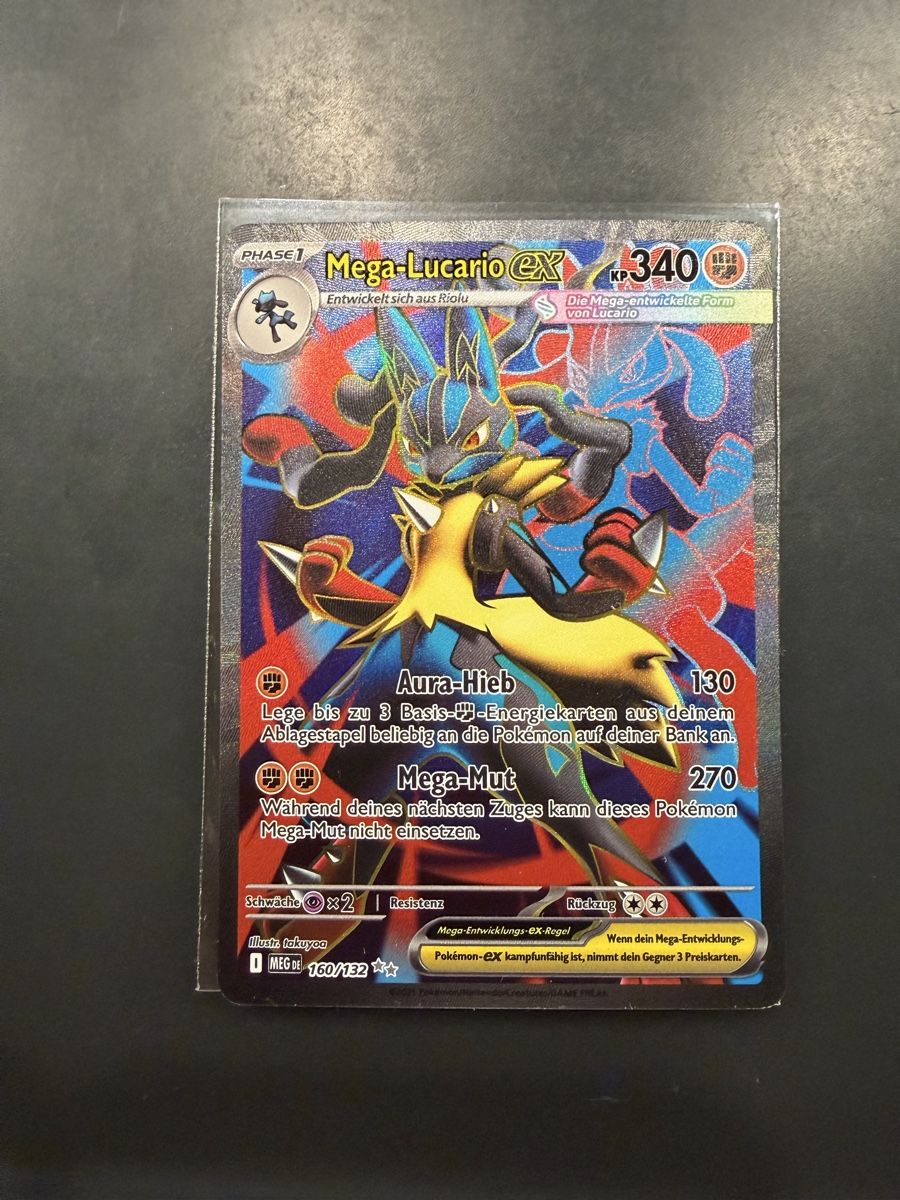 Pokémon Sammelbilder & Trading cards: Pokémon Karte Mega-Lucario EX  – Neu (gemäss Beschreibung) aus Wetzikon ZH von kev_2rhl 1