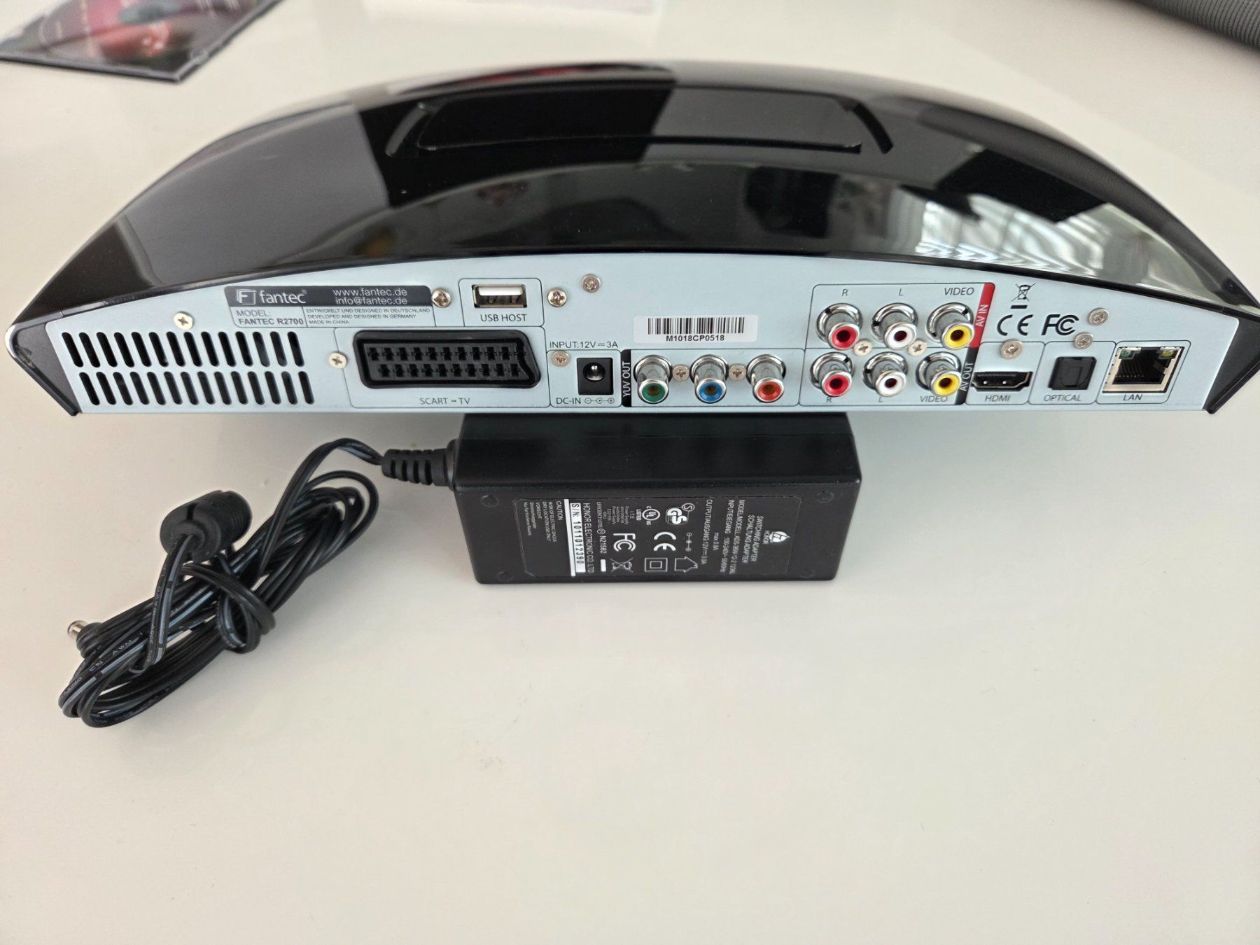 Lettore multimediale & Streamer: Fantec Netzwerkplayer R2700 – Nuovo (secondo la descrizione) da Altnau venduto da RenaltoK 1