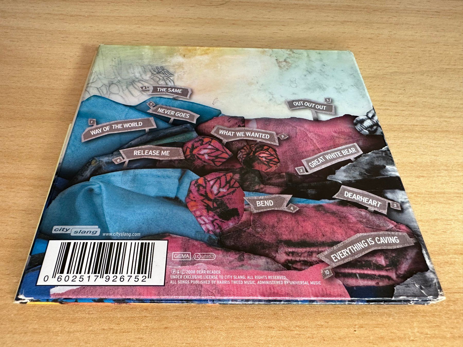 CD: Dear Reader – Replace Why With Funny – Usato da Rikon im Tösstal venduto da Alpenmutz 1