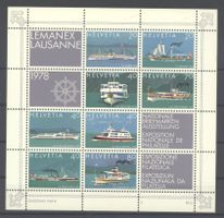 1978, Gedenkblock LEMANEX **