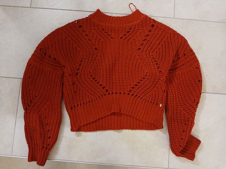 Tally Weijl Strickpullover XS, Rostrot, Herbst/Winter