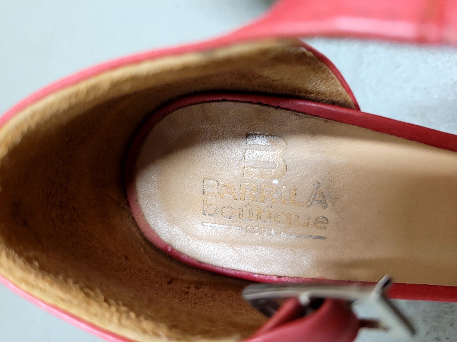 Scarpe da donna: Scarpe rosso corallo – Usato da Baar venduto da fla_v78d 1