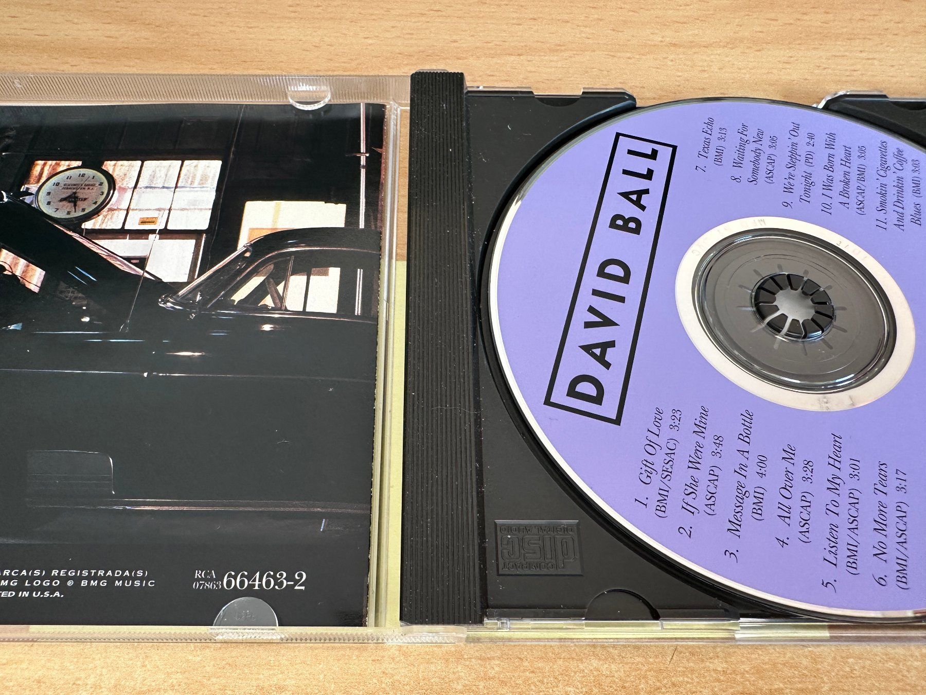 CD: M1 David Ball – David Ball – Usato da Rikon im Tösstal venduto da Alpenmutz 2