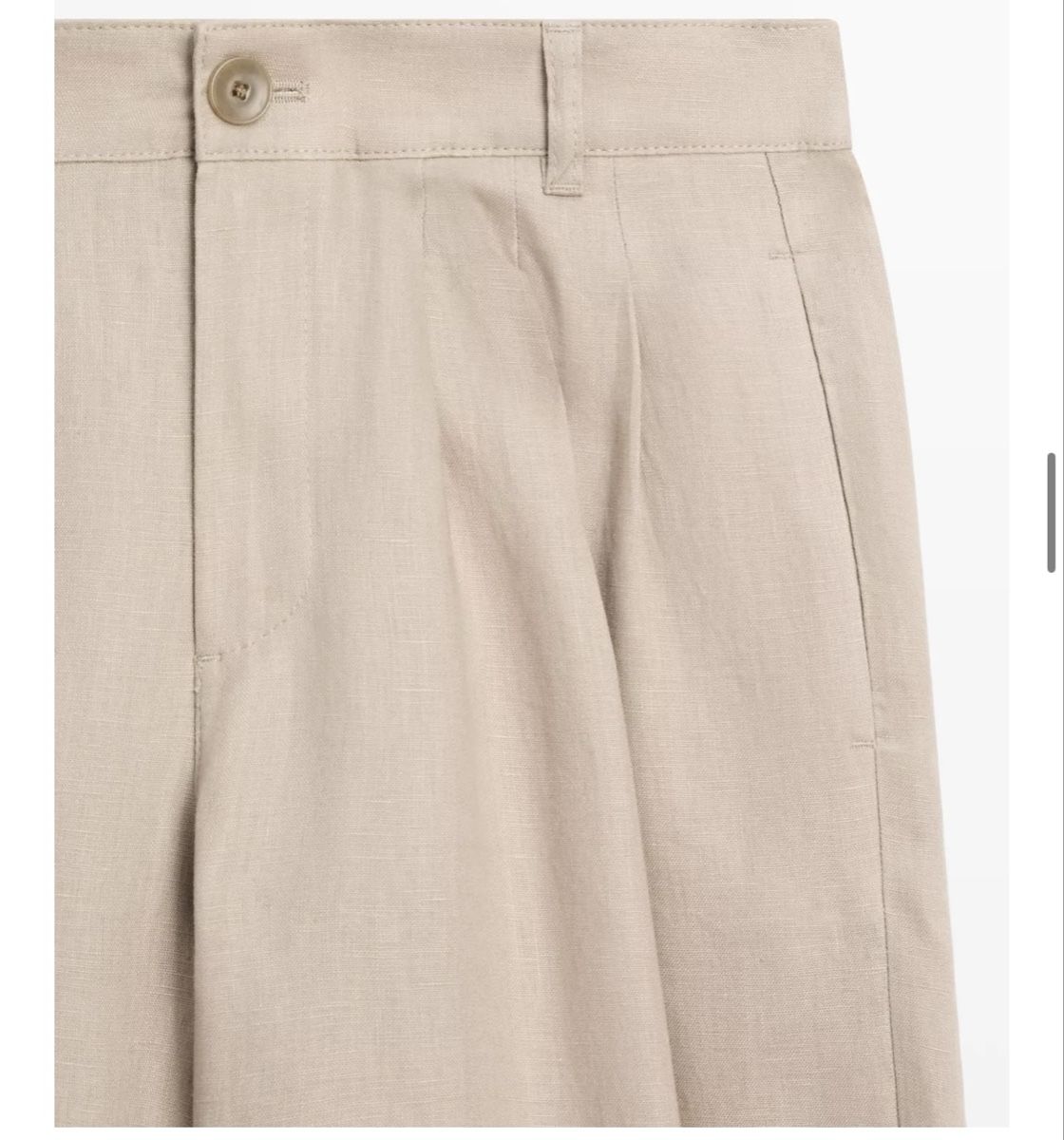 Massimo Dutti Pantaloni: Massimo Dutii 100% linen new with tags – Nuovo e nell'imballaggio originale da Bern venduto da aya_x22g 1