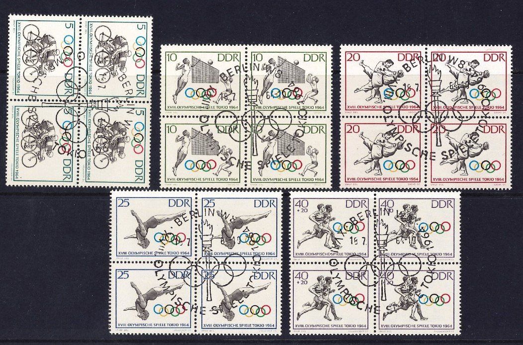 Alle Briefmarken: DDR Los mit VBs, Belegen und Blocks – Gebraucht aus Bellach von qsearch 7