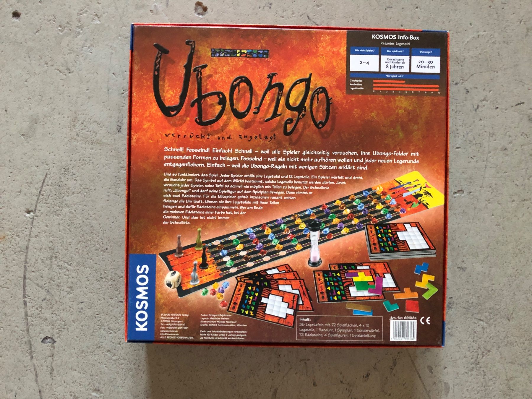 Kosmos Giochi: UBONGO wie neu !! – Nuovo (secondo la descrizione) da Wallisellen venduto da Fax 2