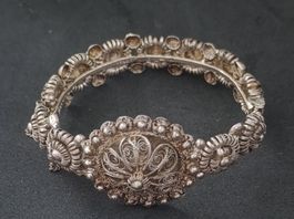 Bracelet argent Norvège 1881 – attrib. David Andersen!