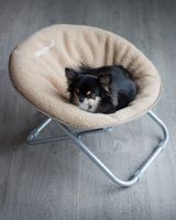 Katzen Liegestuhl Teddy Plüsch nur Ueberzug ohne Stuhl NEU