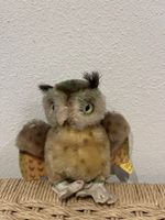 Steiff Uhu, Vintage Eule Stofftier