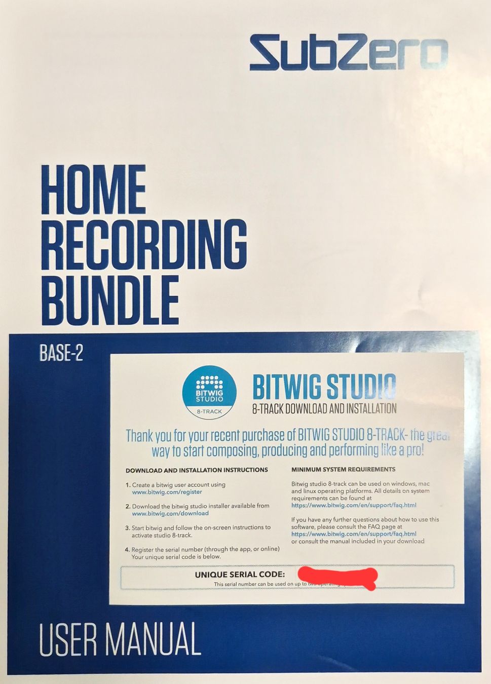 Microfoni: SubZero Home Recording Bundle - A12 Interface Set! – Nuovo (secondo la descrizione) da Kleinandelfingen venduto da pas_7mbj 4
