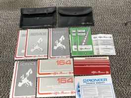 Alfa Romeo Service Hefte und Garantie Unterlagen guter Zusta