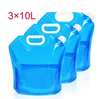 3x10L Flexibler Wasserkanister BPA frei