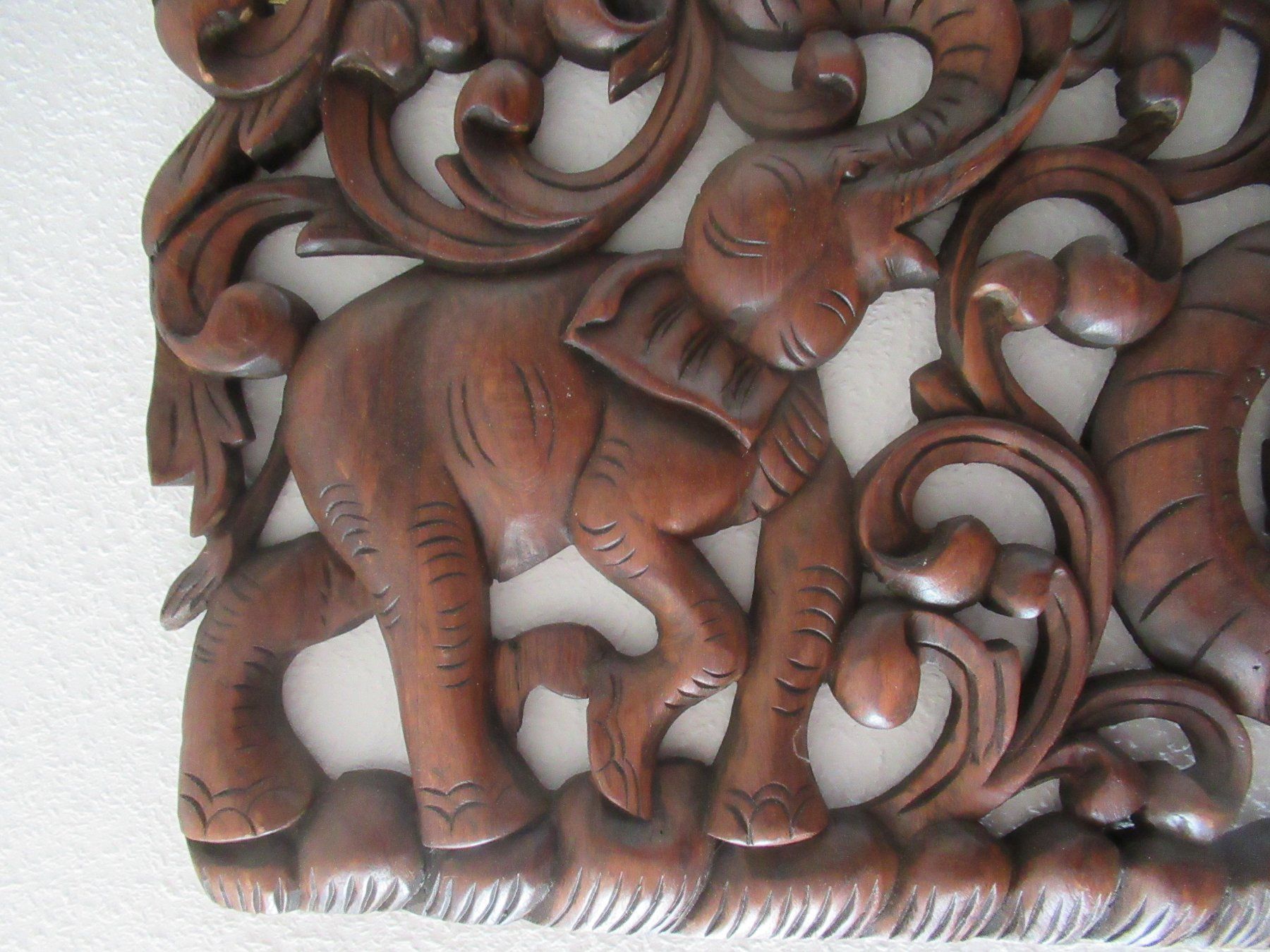 Sculture & Statue: Holzrelief mit Elefanten – Usato da Pratteln venduto da chr_7jbk 5