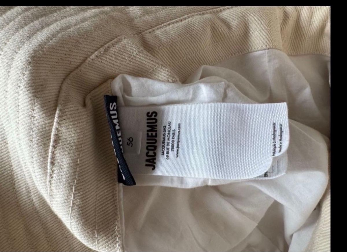 Copricapi, berretti & cappellini: Jacquemus Eimerhut Beige Grösse 56 neuwertig – Nuovo (secondo la descrizione) da Gossau SG venduto da niy_r7lw 2