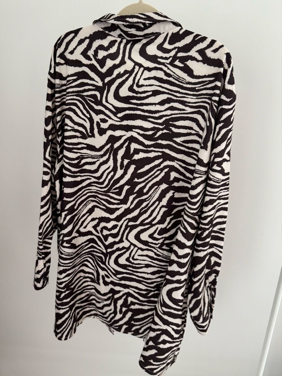 Blusen: Friends Like These Zebra Hemd Bluse – Neu und originalverpackt aus Zürich von di_archive 4