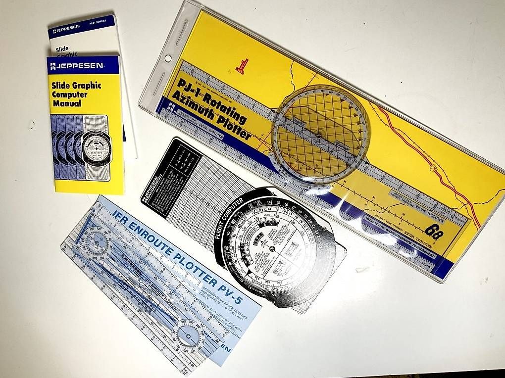 Misurare: Jeppesen Plotter & Calculators Bundle – Usato da Embrach venduto da Hanhart-id