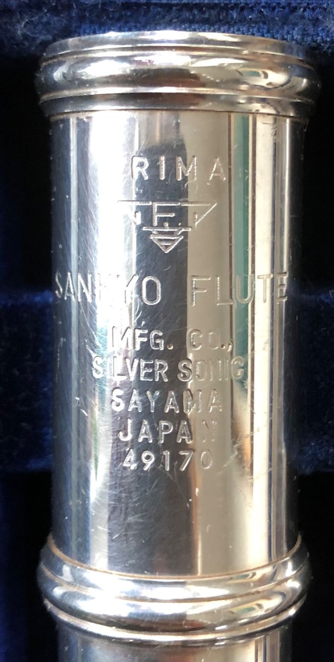 Musikinstrumente: Querflöte, Sankyo-Flute, Silver Sonic – Gebraucht aus Stäfa von sinalong9