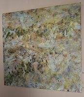 Gemälde " Fragmente der Natur" handmade 40×40