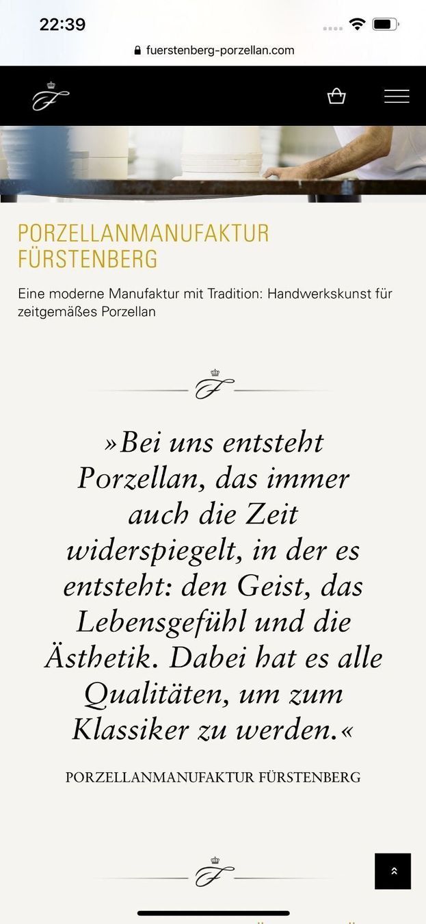 Vasen & Gefässe: FÜRSTENBERG Porzellan Vase – Gebraucht aus Winkel von KaschmirArt 6