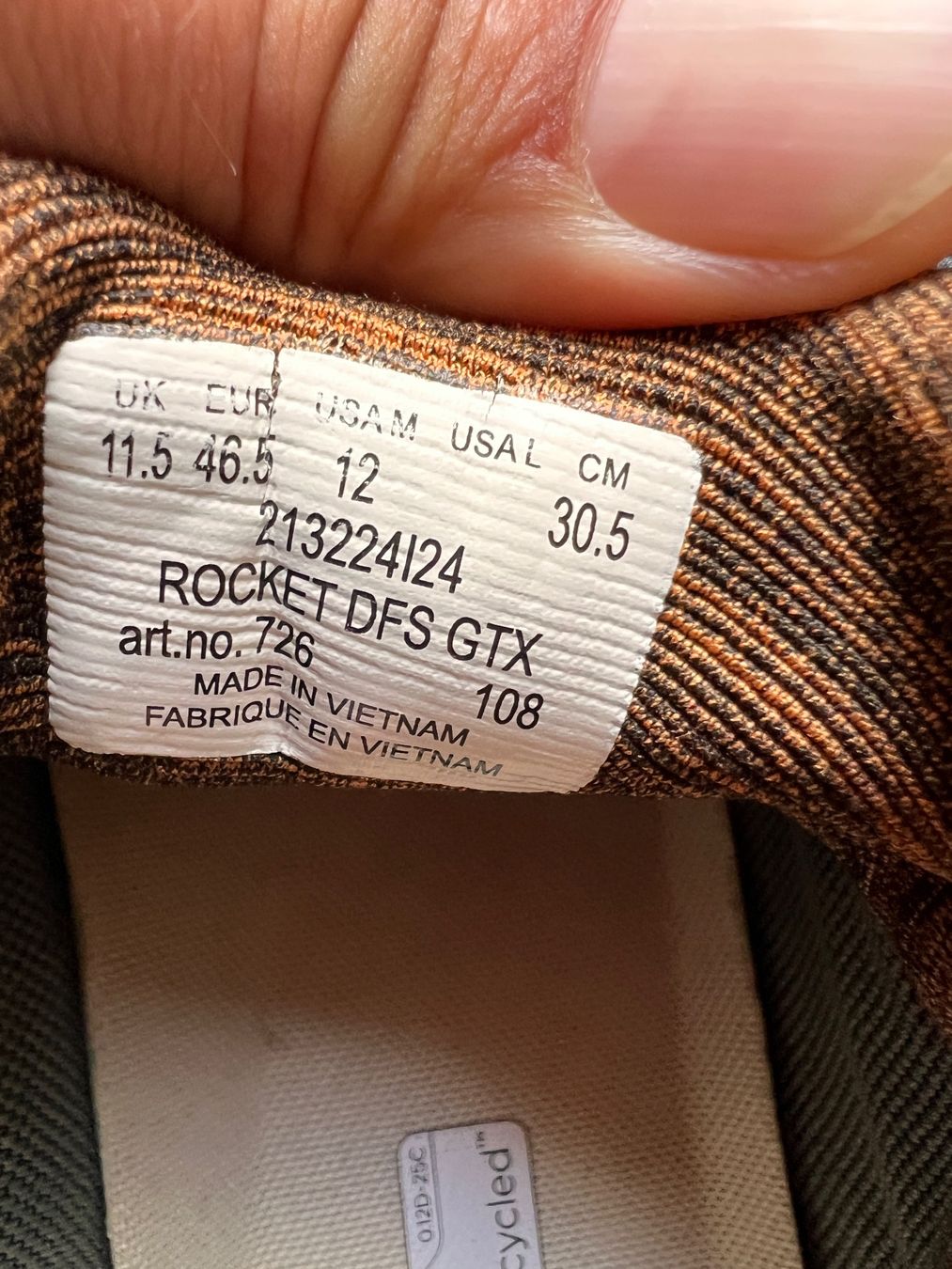 Scarpe da uomo: AKU Rocket DFS Goretex EU 46.5 (US12) – Usato da Obersaxen venduto da jan_r6p6 4
