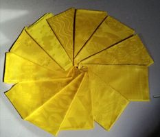 Damast Stoff Baumwolle, 12 Stück je ca. 80x50cm
