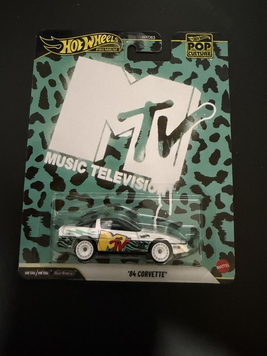 Hot Wheels Modellini d'auto: Hw Mtv Corvette Pop Culture – Nuovo e nell'imballaggio originale da Berneck venduto da f80kado