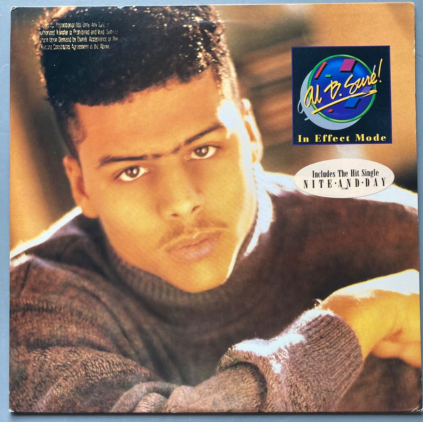 Dischi in vinile: AL B. SURE! - IN EFFECT MODE – Usato da Poliez-Pittet venduto da Newtown-Records